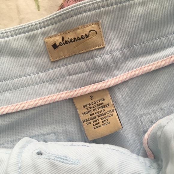 Light Blue Pants Elevenses Anthropologie 2 - Picture 5 of 7